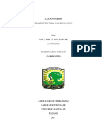 Laporan Akhir Praktikum Fisika Dasar I 2014/2015