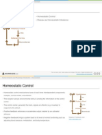 Homeostasis: Homeostatic Control Disease As Homeostatic Imbalance