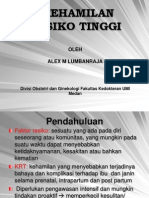 KEHAMILAN RESIKO TINGGI - Dr. Alex Lumbanraja SP - OG