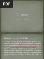 Aula 1 - O Tempo e as Suas Particularidades