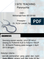 Paronychia