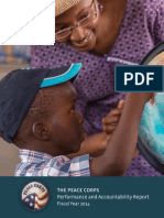 Peace Corps Performance and Accountability Report Fiscal Year 2014