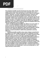 Download Operational AmplifiersOP AMP by InnocentPerson SN24727280 doc pdf