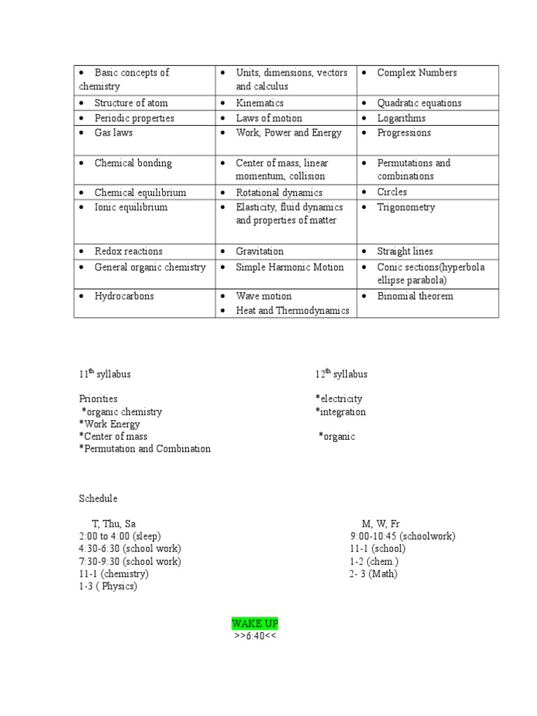 Comprehensive Chemistry and Math Study Guide | PDF | Technology ...