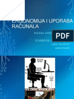 Ergonomija I Uporaba Računala