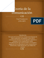 Teoría de La Comunicación