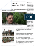 Perfil Del General Secuestrado Por Las FARC en Chocó - Semana