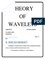 Theory OF Wavelets: What Is A Wavelet?