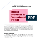 Contoh Lengkap Pencemaran Air