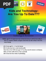 Kids and Technology 2014