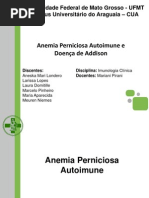 Anemia Perniciosa e Doença de Addison