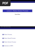 Lecture 2: Markov Decision Processes: David Silver