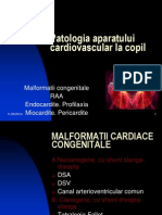 Patologia Aparatului Cardiovascular La copilASM2012final