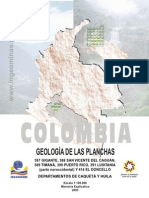 Geología Caquetá-Huila 1:100.000