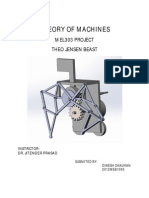 Theory of Machines: Mel303 Project Theo Jensen Beast