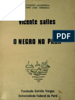 O Negro No Pará. Vicente Salles