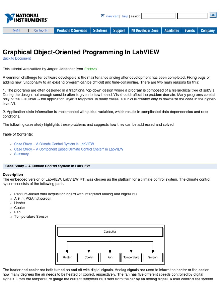 Graphical ObjectOriented Programming in LabVIEW PDF Class