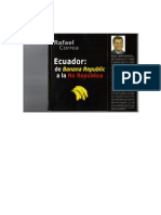 Ecuador, De Banana Republic a La No República