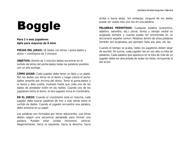 instrucciones del juego uno en español