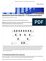 Geneticists Duel Over Dates for “Y-Chromosomal Adam” _ Answers in Genesis.pdf
