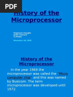 History of The Microprocessor