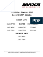 Technical Manual 2013 Dc Inverter Series - Maxa