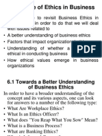 6: Practice of Ethics in Business