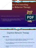 Theories of Counseling: Cognitive Behavior Therapy
