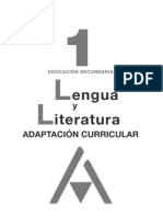 Adaptacion Curricular 1º Eso Lengua