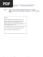 2010-01-02 Zernik V Connor (2:08-cv-01550) - Served by US District Court, Central District of California - Minutes, Orders, Judgment As Served On Plaintiff During The Purported Litigation