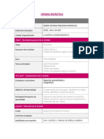 Plan de Unidad Didactica María Antonia