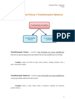 Transformações Físicas e Químicas