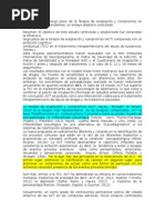 Los Resultados a Largo Plazo de La Terapia de Aceptación y Compromiso