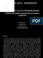 Arte-Educação e Feminilidade: Tensões Patriarcais e Enlaces Corporais