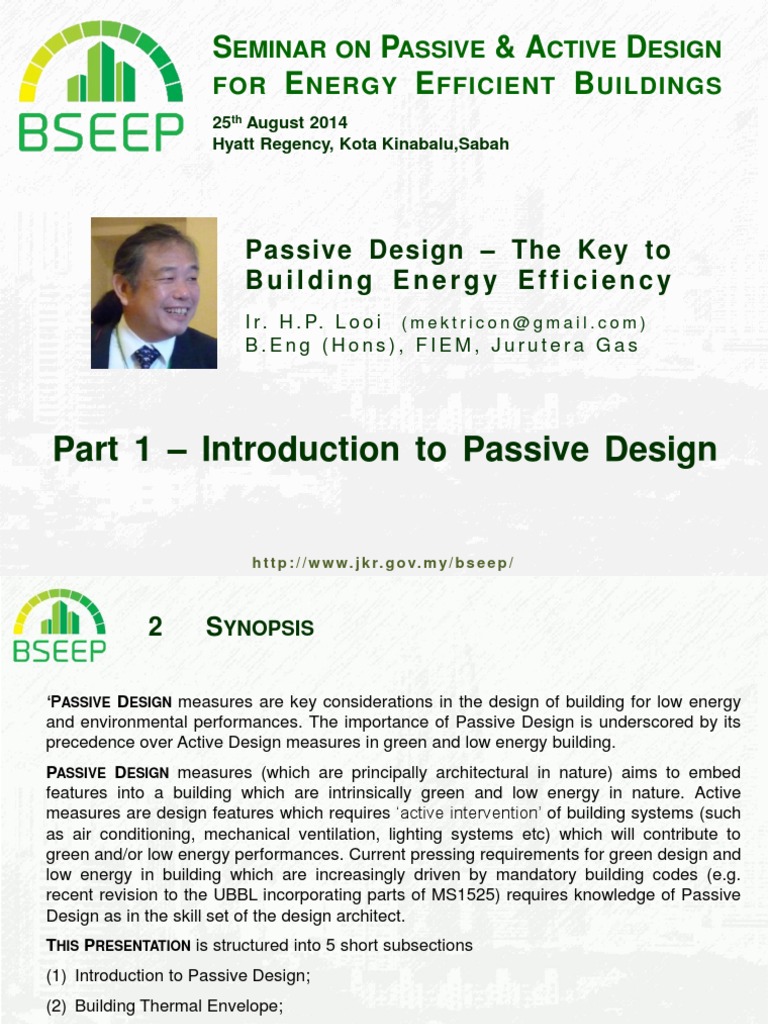 Introduction To Passive Design (Buildings) Sep 2014 | PDF | Window ...