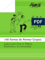 100 Formas o actividades de Animar Grupos