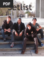 Download Setlist Issue III - Fall 2009 by dfaber13 SN24733326 doc pdf