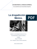 La Drogadicción en México