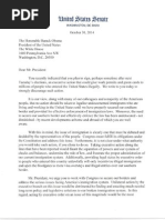 Graham, McCain, Rubio Letter to Obama on Immigration