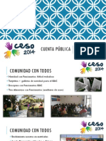 Cuenta Pública CESo 2014