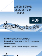 Related Terms for Element of Music