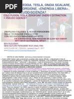 Download Fusione Fredda Tesla Onda Scalare Campo di Torsione Energia Libera Tutti Pseudo-Scienza  Cold Fusion Tesla Free Energy  All Fake Science by Ben Rusuisiak SN247388254 doc pdf