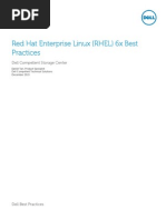 Dell Compellent Red Hat Enterprise Linux (RHEL) 6x Best Practices