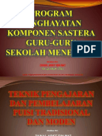 Teknik P&P Puisi TradMod