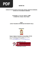 Download PVCHR-RCT workshop on capacity building of  writing-skill  by Peoples Vigilance Committee on Human rights SN24741894 doc pdf