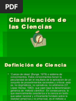 Ciencia y El Método Científico