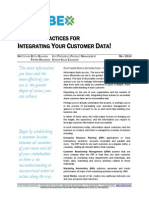 10 Best Practices for Integrating Your Customer Data