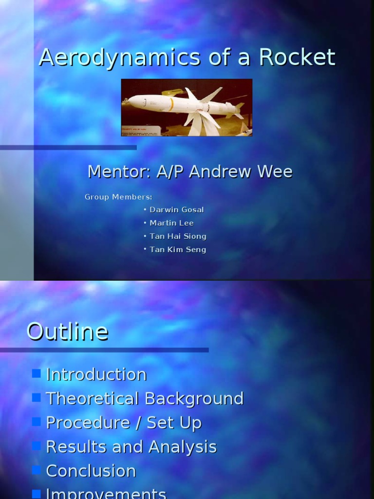 Aerodynamics of A Rocket PDF Drag (Physics) Boundary Layer