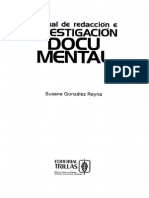 Manual de Redaccion e Investigacion Documental - Reyna Susana 