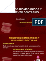 Principios Biomecanicos y Movimiento Dentarios